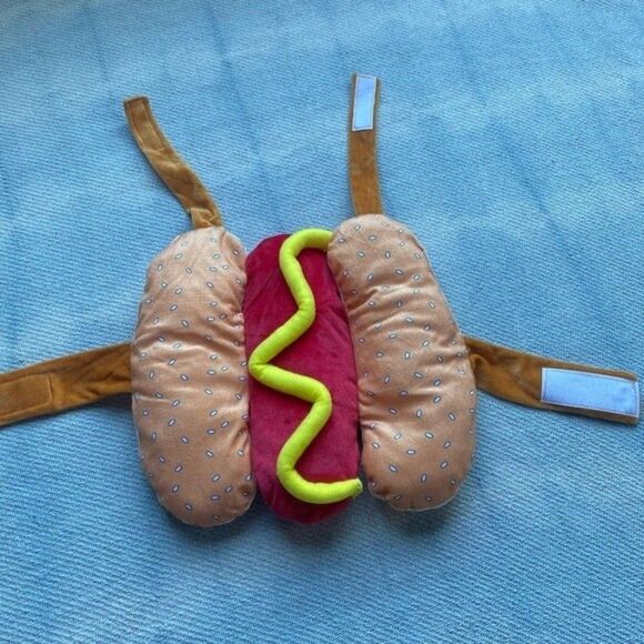 NEW Dog Pet Hotdog Halloween Costume Size Medium Adjustable Fall - Picture 2 of 5